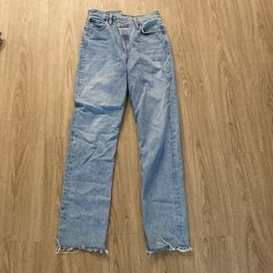 Never won Agolde 25 crisscross denim